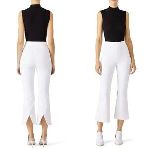 Opening Ceremony William Back Kick Flare Pant 2 Off White Stretch Cropped